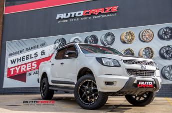 HOLDEN COLORADO GD07 MATTE BLACK MILLED